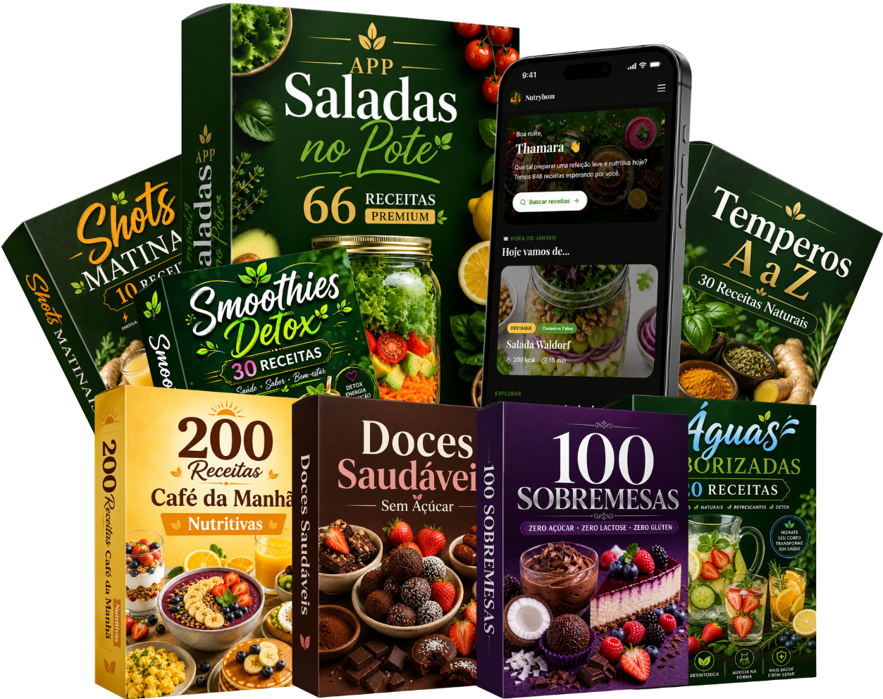 Plano Completo — Saladas no Pote com todos os bônus