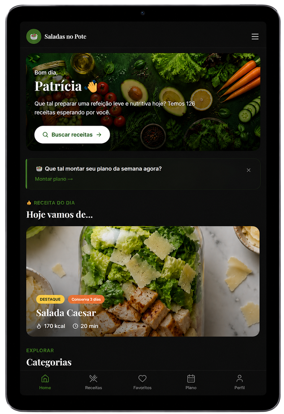 App no tablet